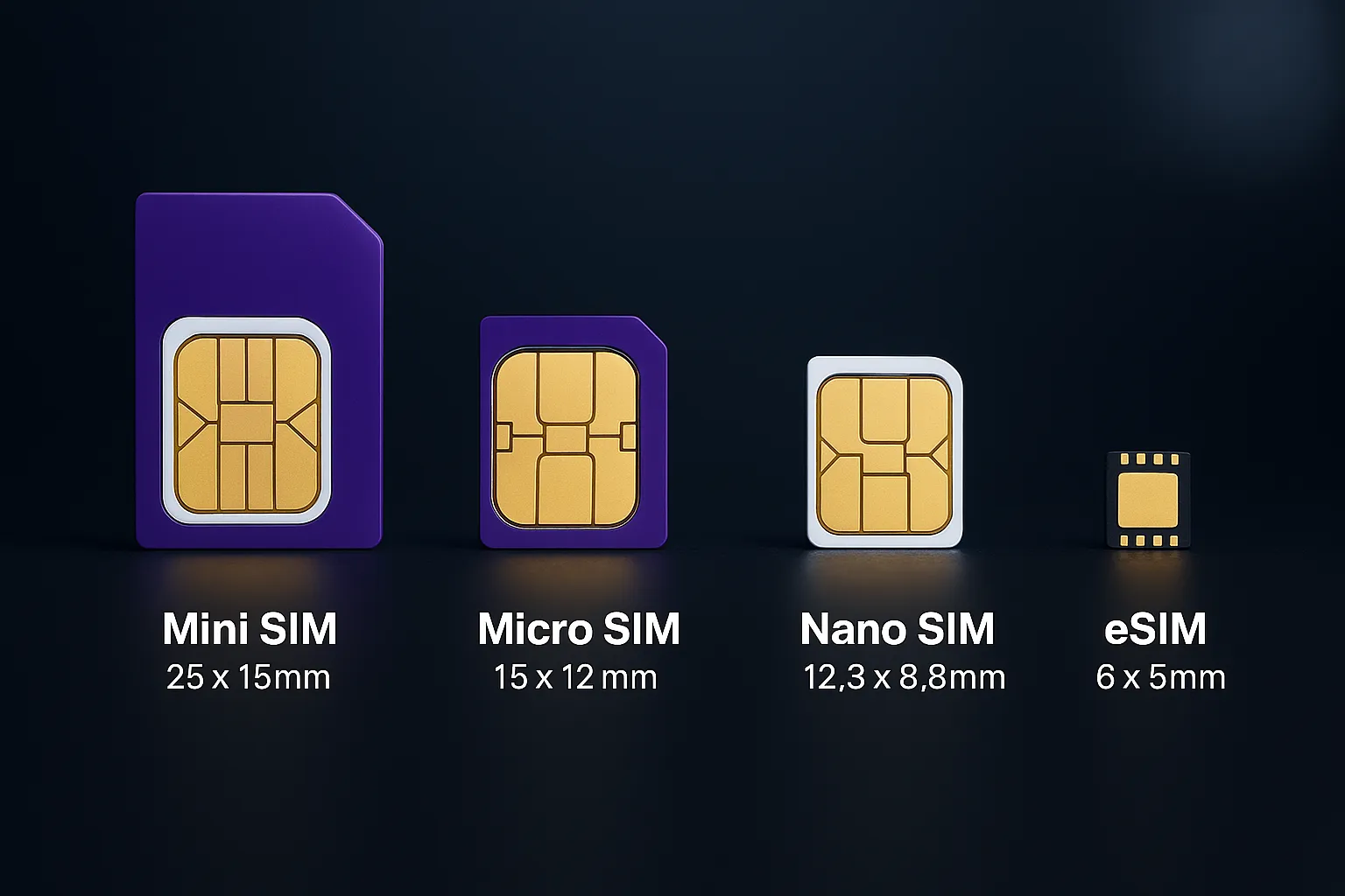 سیر تحول سیمکارت ها